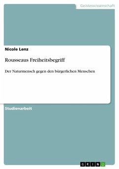 Rousseaus Freiheitsbegriff (eBook, ePUB) - Lenz, Nicole