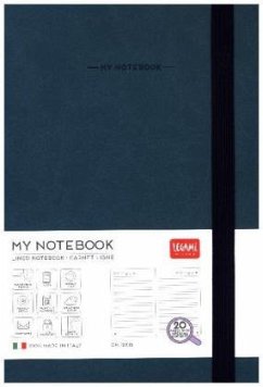 My Notebook - Medium Lined Petrol Blue
