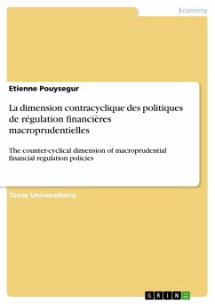 La dimension contracyclique des politiques de régulation financières macroprudentielles (eBook, PDF) - Pouysegur, Etienne