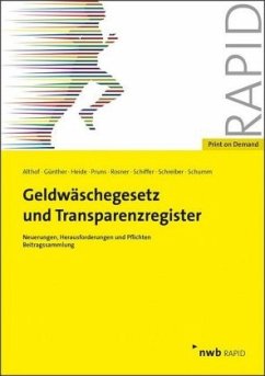 Geldwäschegesetz und Transparenzregister