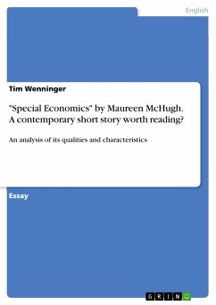 "Special Economics" by Maureen McHugh. A contemporary short story worth reading? (eBook, PDF)