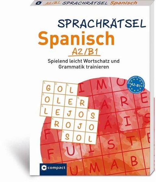 Sprachrätsel Spanisch A2b1 Von Kasyx Gmbh Alex Bech Schulbücher Portofrei Bei Bücherde 3125