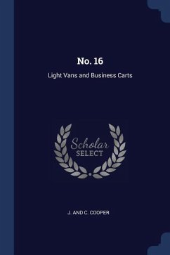 No. 16: Light Vans and Business Carts - Cooper, J. And C.