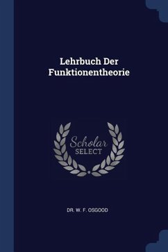 Lehrbuch Der Funktionentheorie
