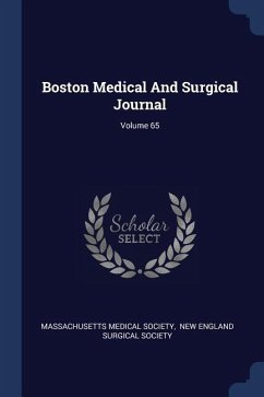 Boston Medical And Surgical Journal; Volume 65