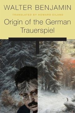 Origin of the German Trauerspiel - Benjamin, Walter