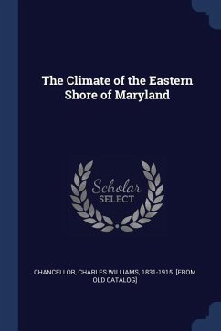 The Climate of the Eastern Shore of Maryland