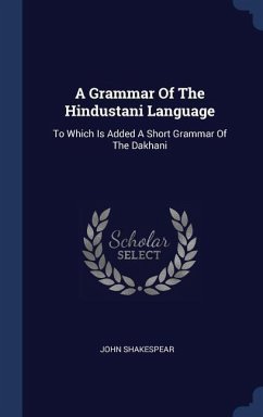 A Grammar Of The Hindustani Language