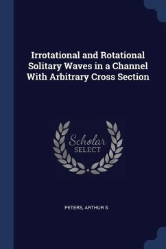 Irrotational and Rotational Solitary Waves in a Channel With Arbitrary Cross Section - Peters, Arthur S.