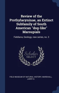 Review of the Prothylacyninae, an Extinct Subfamily of South American &quote;dog-like&quote; Marsupials