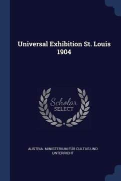 Cover Universal Exhibition St. Louis 1904