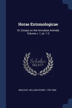 Horae Entomologicae