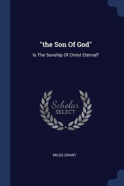 "the Son Of God"