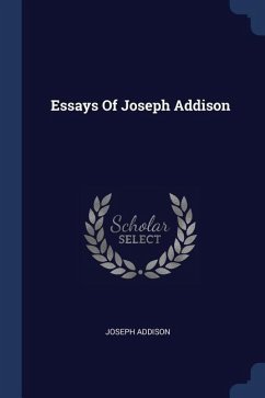 Essays Of Joseph Addison