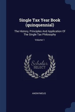 Single Tax Year Book (quinquennial)