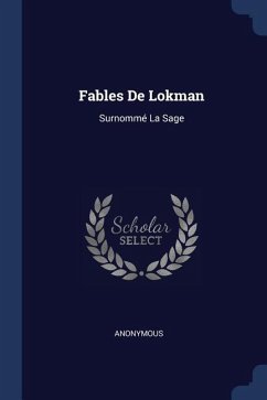 Fables De Lokman - Anonymous