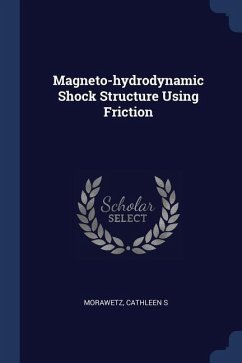 Magneto-hydrodynamic Shock Structure Using Friction