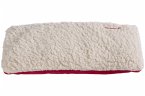 Warmies 8016 - Hot Pak Sherpa beige/rot, Wärmestofftier