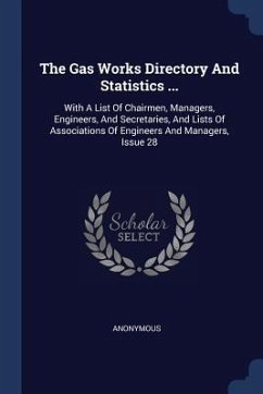The Gas Works Directory And Statistics ... - Anonymous