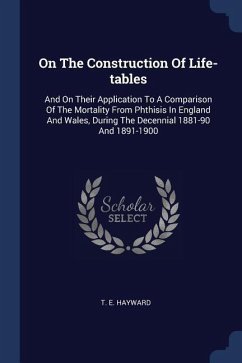 On The Construction Of Life-tables Cover On The Construction Of Life-tables