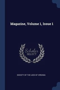 Magazine, Volume 1, Issue 1