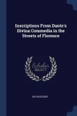Inscriptions From Dante's Divina Commedia in the Streets of Florence