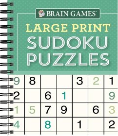 Brain Games - Large Print Sudoku Puzzles (Green) - Publications International Ltd; Brain Games