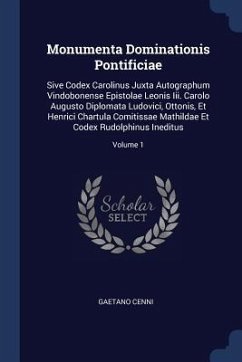 Monumenta Dominationis Pontificiae Cover Monumenta Dominationis Pontificiae