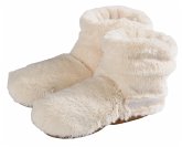 Warmies® Slippies Boots Deluxe beige, Gr. 37-42 - Lavendelfüllung