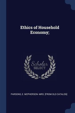 Cover Ethics of Household Economy;