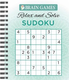 Brain Games - Relax and Solve: Sudoku (Teal) - Publications International Ltd; Brain Games