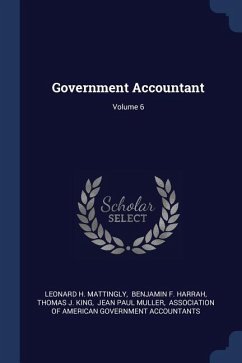 Government Accountant; Volume 6