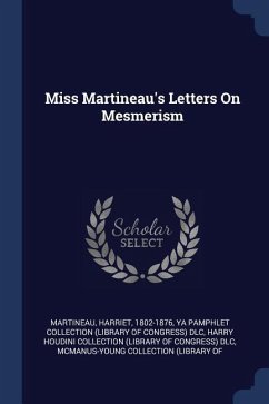 Miss Martineau's Letters On Mesmerism