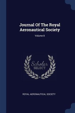 Journal Of The Royal Aeronautical Society; Volume 8