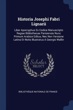 Historia Josephi Fabri Lignarii