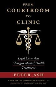 Cover From Courtroom to Clinic