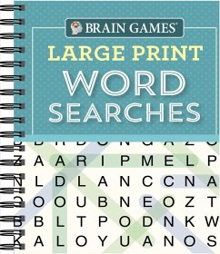 Brain Games - Large Print Word Searches (Teal) - Publications International Ltd; Brain Games