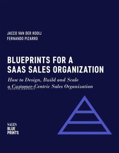 Blueprints for a SaaS Sales Organization: How to Design, Build and Scale a Customer-Centric Sales Organization (Sales Blueprints, #2) (eBook, ePUB) - Kooij, Jacco van der; Pizarro, Fernando; Design, Winning By