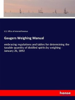 Gaugers Weighing Manual - Office of Internal Revenue, U. S.