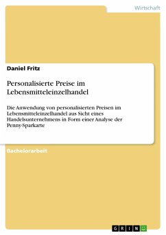 Personalisierte Preise im Lebensmitteleinzelhandel - Fritz, Daniel
