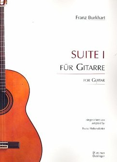 Cover Suite D-Dur Nr.1 für Gitarre Helfersdorfer, Franz, Arr.