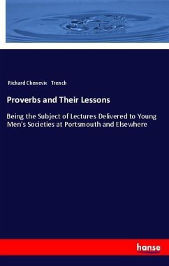 Proverbs and Their Lessons