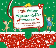 Mein Vorlese-Mitmach-Koffer. Weihnachten, 4 Bde. - Niessen, Susan