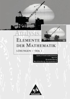 Cover Analysis Lösungen 1 / Elemente der Mathematik - Qualifikationsphase Berlin, Brandenburg, Mecklenburg-Vorpommern