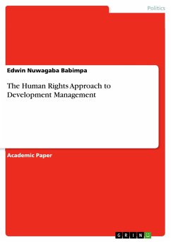 The Human Rights Approach to Development Management