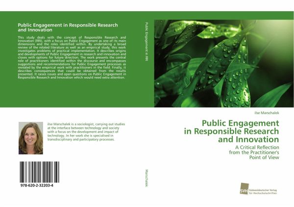 Public Engagement in Responsible Research and Innovation