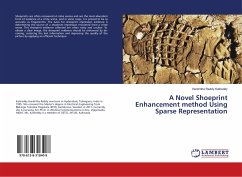 A Novel Shoeprint Enhancement method Using Sparse Representation