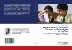 Right to Primary Education in India - Human Rights Perspective