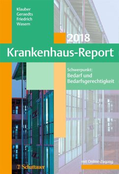 Krankenhaus-Report 2018 (eBook, PDF) - Klauber, Jürgen