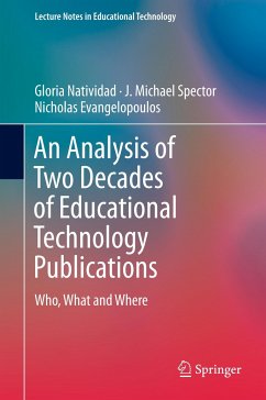 An Analysis of Two Decades of Educational Technology Publications - Natividad, Gloria;Spector, J. Michael;Evangelopoulos, Nicholas